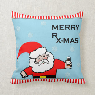 Coussin Noël de pharmacien