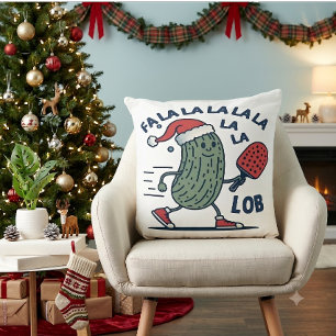Coussin Noël de pickleball
