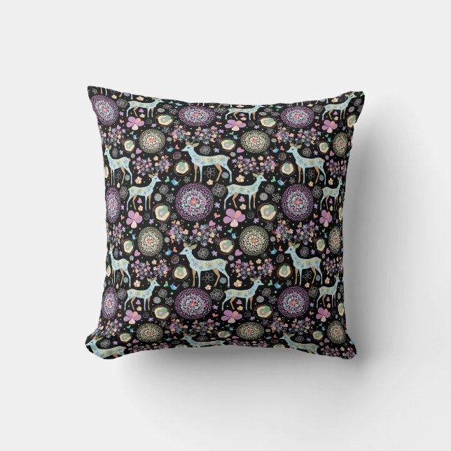 Coussin Noël décoratif (Recto)