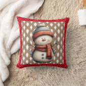 Coussin Noël des motoneiges (Couverture)