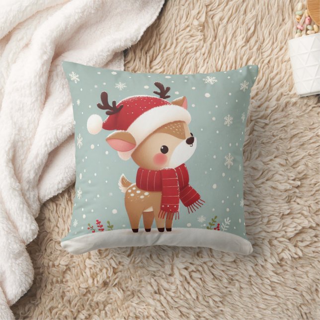 Coussin Noël des rennes (Couverture)