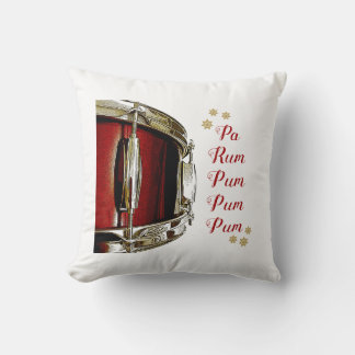 Coussin Noel Drummer Boy Snare Drum Music Drummer