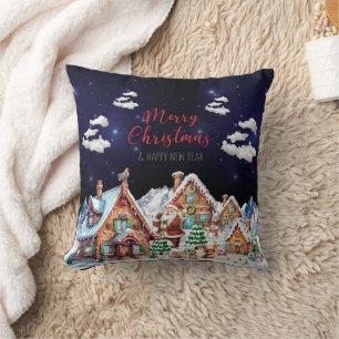 Coussin Noël du Père Noël, Fête des neiges