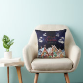 Coussin Noël du Père Noël, Fête des neiges (Chaise)