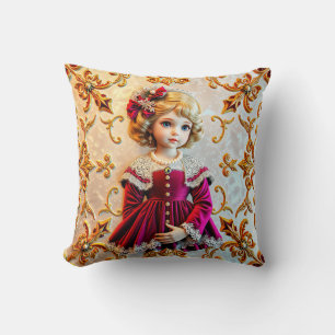 Coussin NOËL ~ Enfant ~ Vintage ~