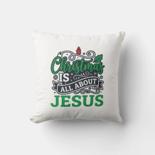 Coussin Noël est tout sur le design Jésus