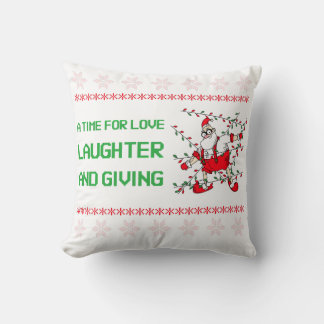 Coussin noël est un moment d'amour, de rire et de donner