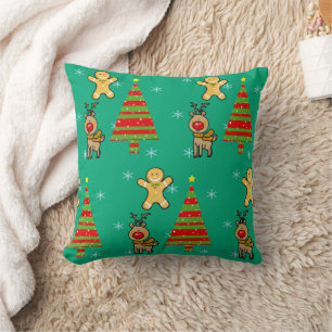 Coussin Noël festif