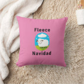 Coussin Noël "Fleece Navidad" (Couverture)