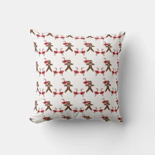 Coussin Noël Gingerpain bonbon Cookie