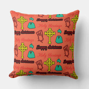 Coussin Noël heureux