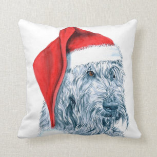 Coussin Noël Labradoodle
