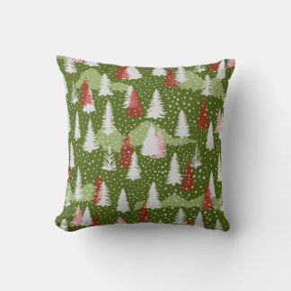 Coussin Noël merveilleux exclusif dessiné à la main