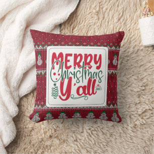 Coussin Noël minimaliste