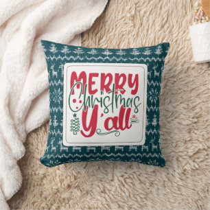 Coussin Noël minimaliste