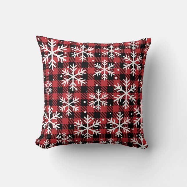 Coussin Noël moderne (Recto)