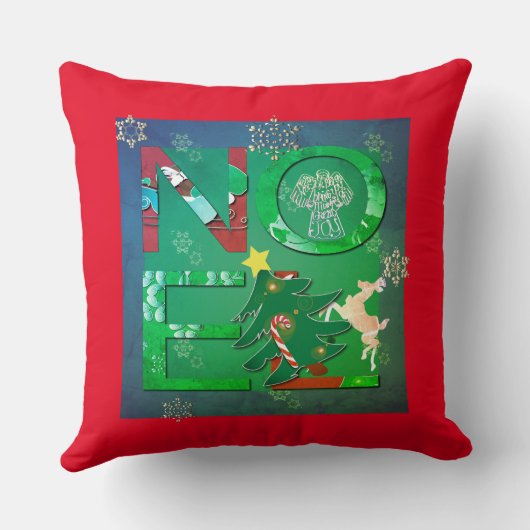 Coussin Noël "Noel" (Verso)