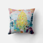Coussin Noël par Florine Stettheimer (Verso)