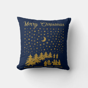Coussin Noël religieux, Naissance de Jésus