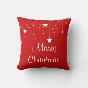 Coussin Noël rouge et blanc