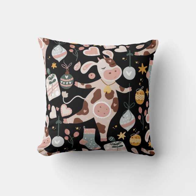 Coussin Noël saint (Recto)