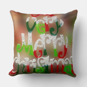 Coussin noël très joyeux