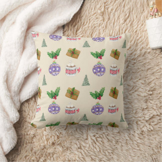 Coussin Noël vintage