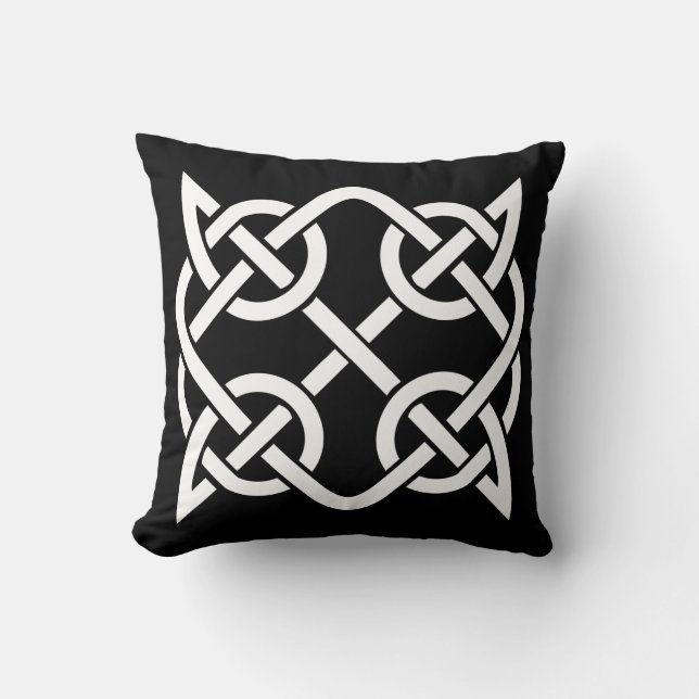 Coussin Noeud celtique (Recto)