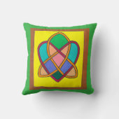 Coussin Nœud d'amour celtique (Verso)