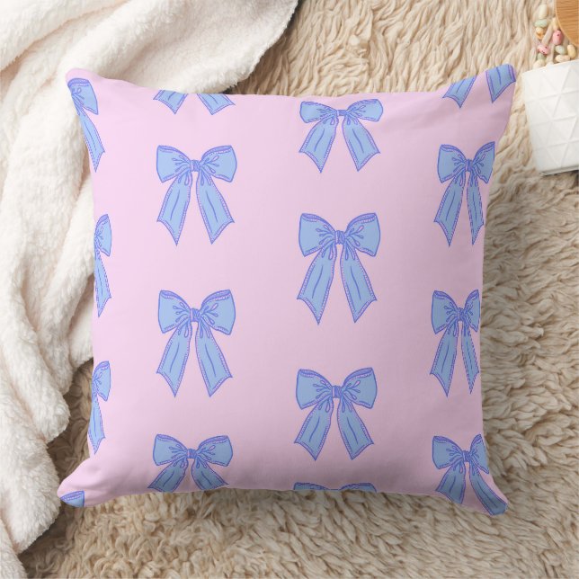 Coussin Nœuds de ruban mignons et coquets (Couverture)