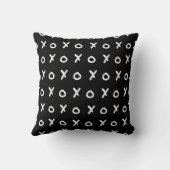 Coussin Noir & Blanc X O XO X&O's Tendance Mignon (Verso)