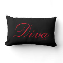 Coussin noir de la diva 1913