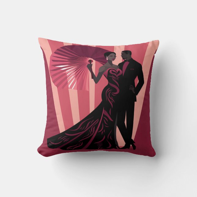 COUSSIN NOIR ELEGANCE-RED #1 (Recto)