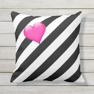 Coussin Noir et blanc