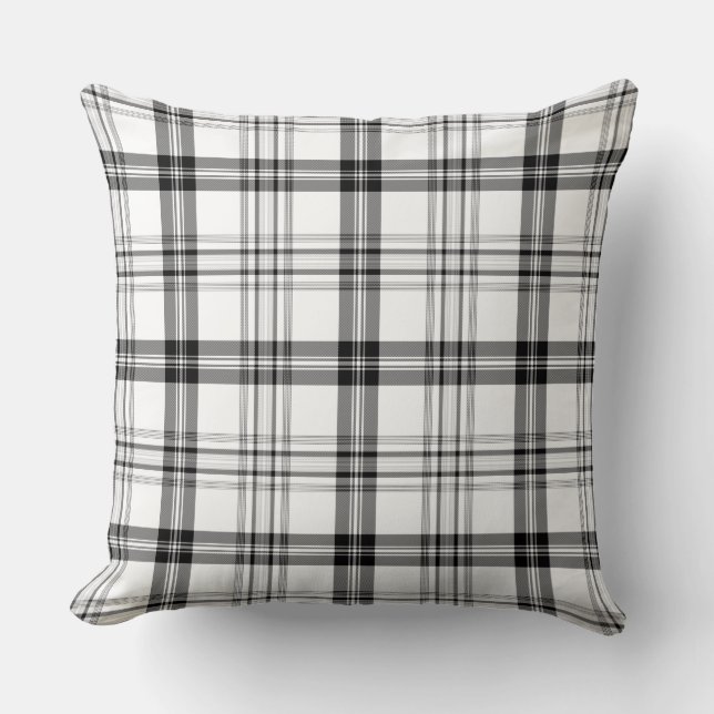 Coussin Noir et blanc (Recto)