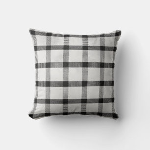 Coussin Noir et Blanc Classique