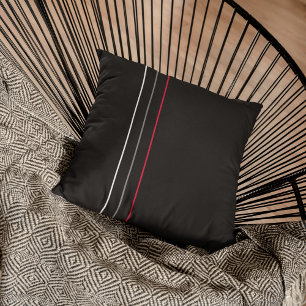 Coussin Noir minimaliste moderne