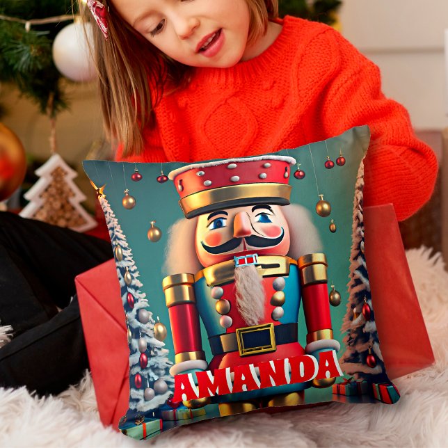 Coussin Noisette Noël Personnalisé Enfants (Créateur téléchargé)