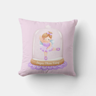 Coussin Noisette Purple Sugar Plum Fée Noël