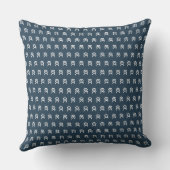Coussin Nom de script Chambre des enfants Salle de jeux Nu (Verso)