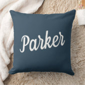 Coussin Nom de script Chambre des enfants Salle de jeux Nu (Couverture)