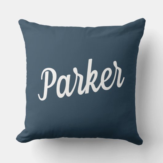 Coussin Nom de script Chambre des enfants Salle de jeux Nu (Recto)