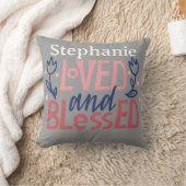 Coussin Nom du coeur aimé et béni (Couverture)