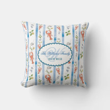 Nom du homard Monogram Nautical Beach Rental House