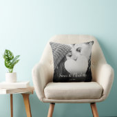 Coussin Nom du script de photo préféré (Chaise)