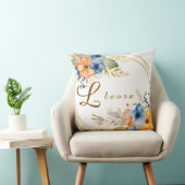 Coussin Nom floral (Chaise)