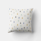 Coussin Nom personnalisable Poulette mignonne (Verso)