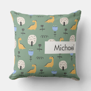 Coussin Nom personnalisé Enfants Motif mignon