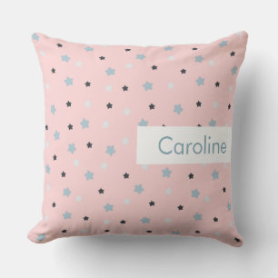Coussin Nom personnalisé Enfants Motif mignon