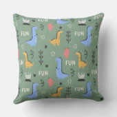 Coussin Nom personnalisé Enfants Motif mignon (Verso)